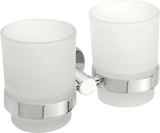 Стакан двойной Sapho X-Round хром XR902